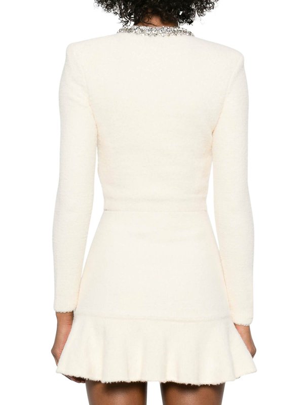 Knitted Cardigan With Applications shop online: Self Portrait