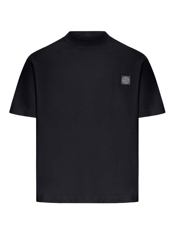 STONE ISLAND: Tシャツ - Tシャツ - 黒