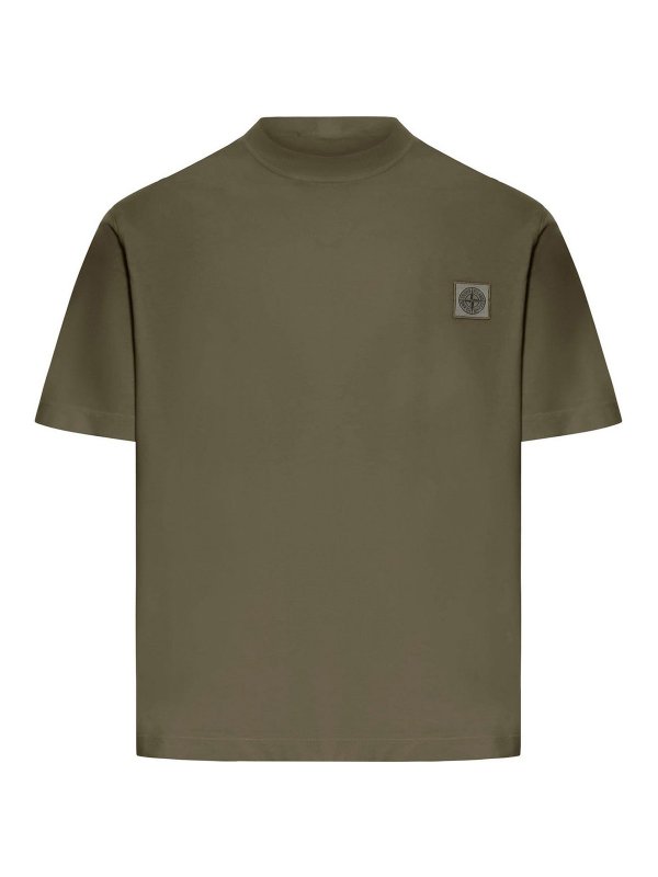 STONE ISLAND: Camisetas - Camiseta - Verde