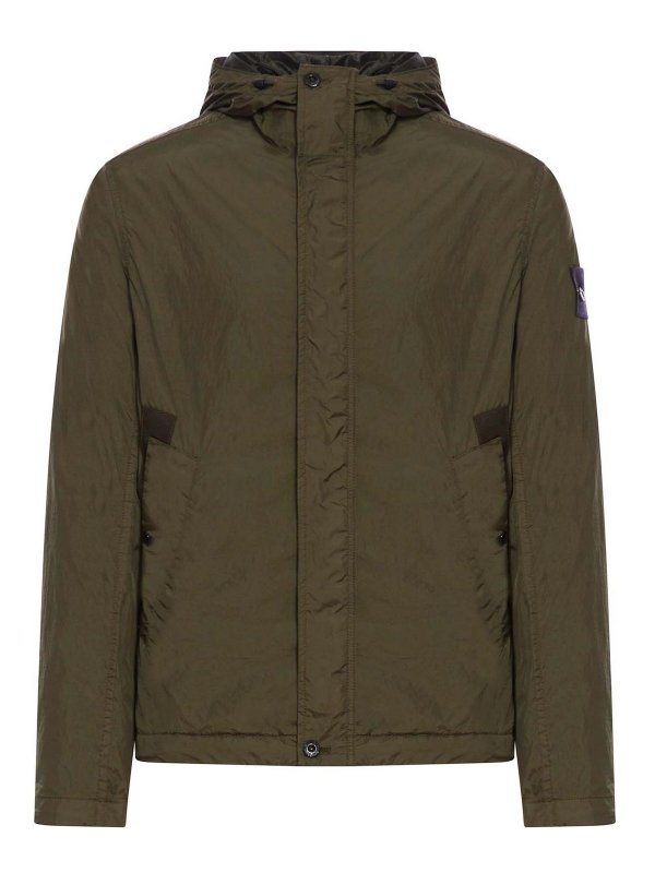 STONE ISLAND: Casualjacken - Casualjacke - Grün