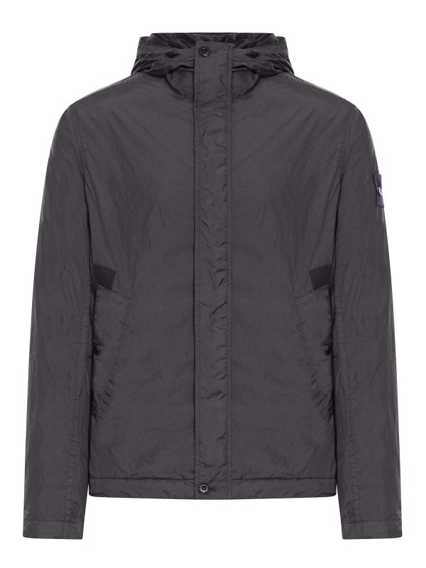 STONE ISLAND: casual jackets - Wind Jacket With Compass Application