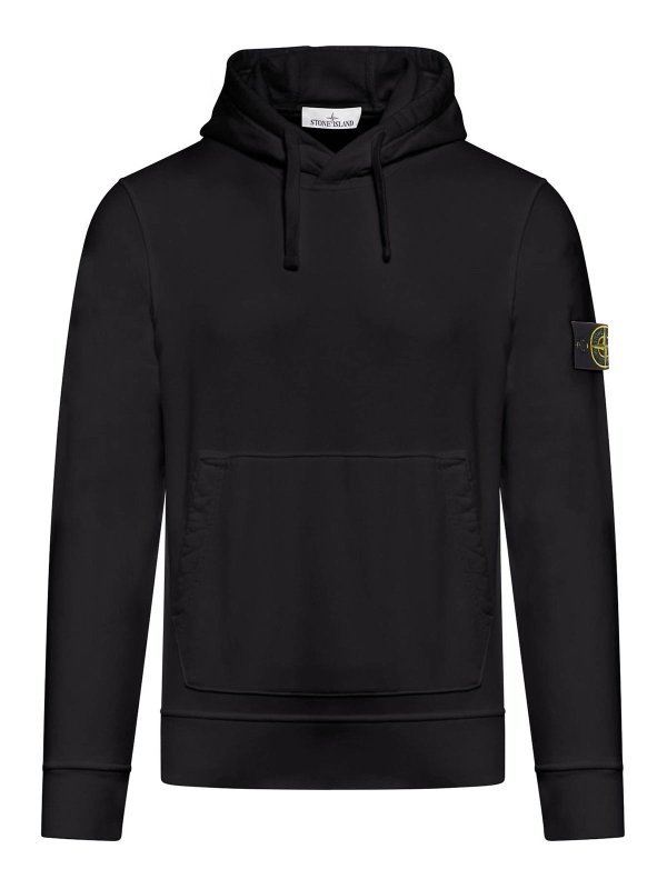 STONE ISLAND: Sweatshirts & Sweaters - Hoodie With Compass Application