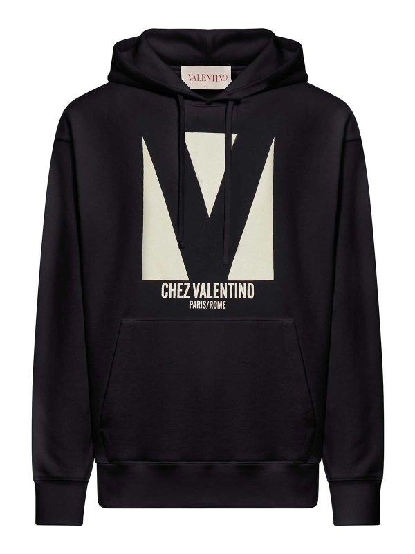 VALENTINO GARAVANI: スウェット＆セーター - スウェットシャツ/セーター - 黒