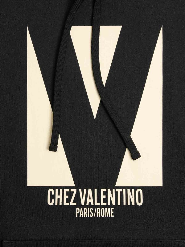 VALENTINO GARAVANI buy online スウェットシャツ/セーター - 黒