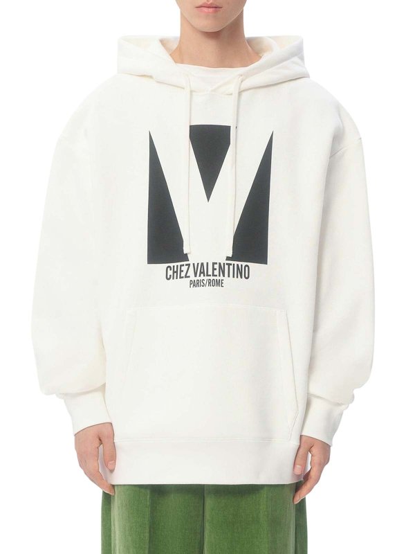 The Best Shops VALENTINO GARAVANI: Sudaderas y suéteres - Sudadera - Blanco