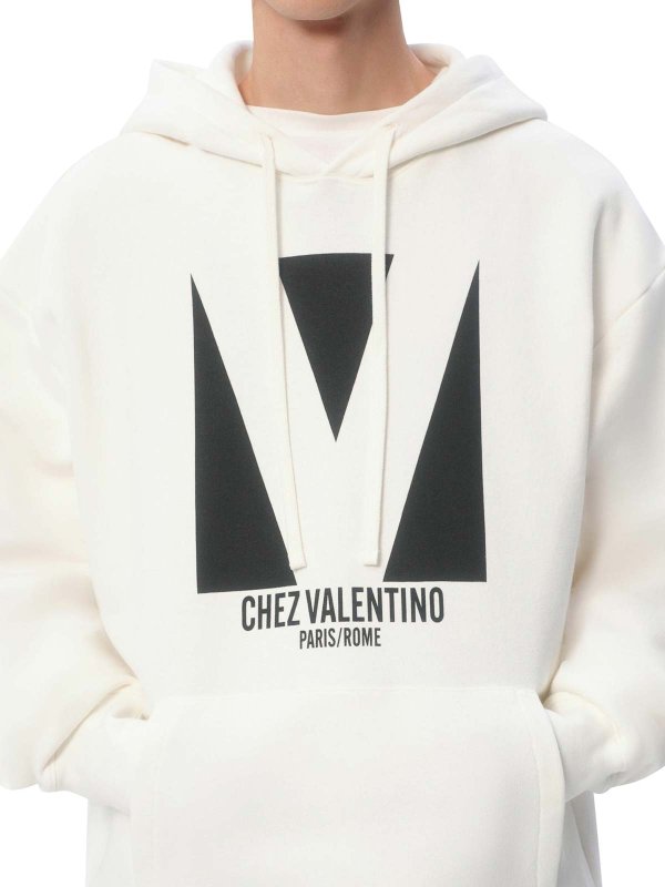 The Best Shops VALENTINO GARAVANI: Sudadera - Blanco