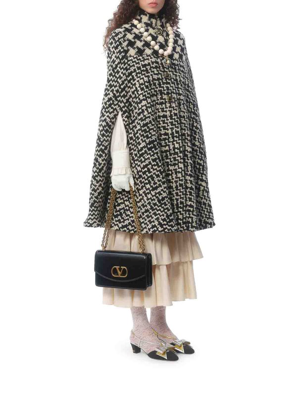 VALENTINO GARAVANI: ニーレングスコート online - 膝丈コート - 黒