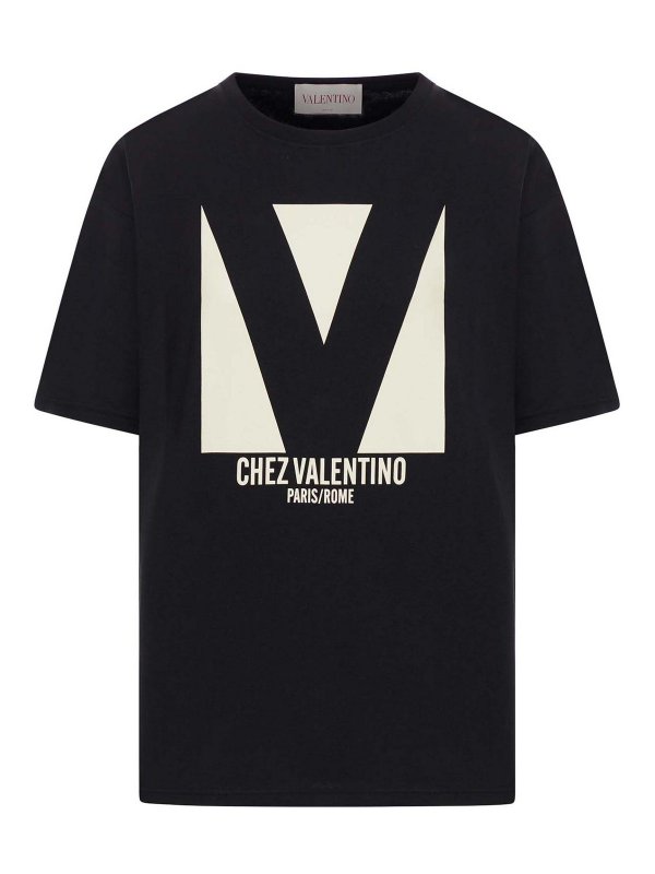 VALENTINO GARAVANI: T-shirts - T-Shirt - Noir