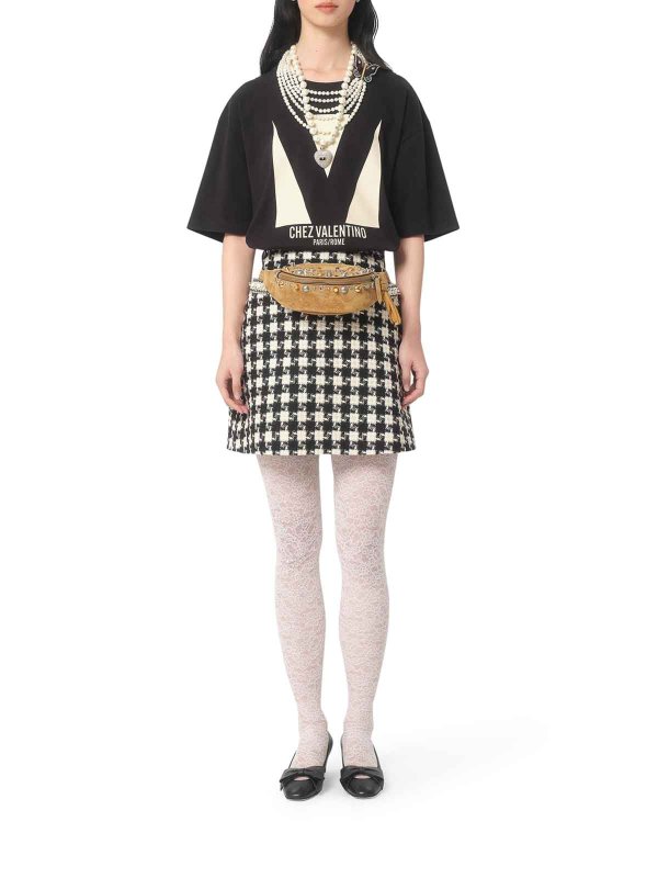 VALENTINO GARAVANI: T-shirts online - T-Shirt - Noir