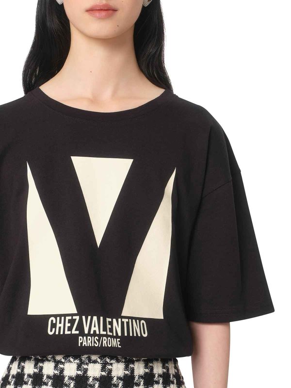 The Best Shops VALENTINO GARAVANI: T-Shirt - Noir