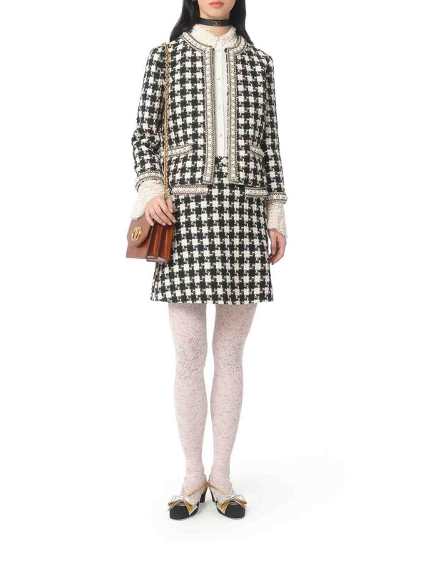 VALENTINO GARAVANI: Knielange und Midi Röcke online - Midirock - Schwarz