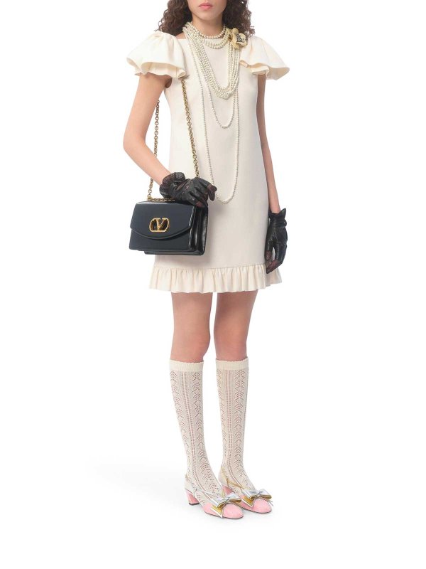 Kurzes Kleid - Weiß shop online: VALENTINO GARAVANI