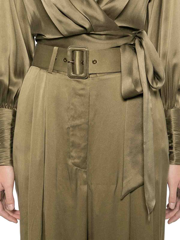 ZIMMERMANN buy online Pantaloni a gamba larga in seta
