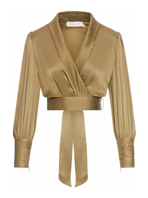 ZIMMERMANN: ブラウス - ブラウス - 緑