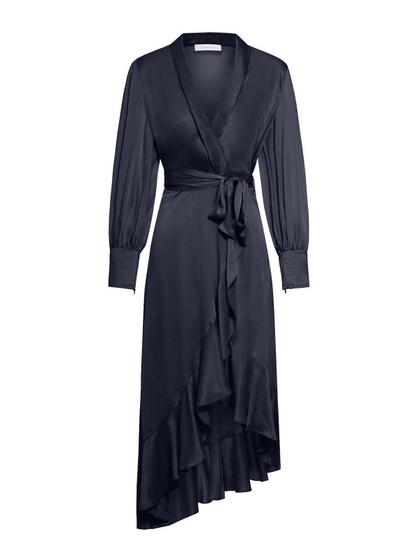 ZIMMERMANN: Vestidos media pierna - Vestido Midi - Azul
