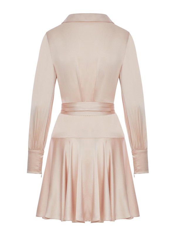 ZIMMERMANN: ニーレングスドレス online - 膝丈ドレス - ヌードカラー