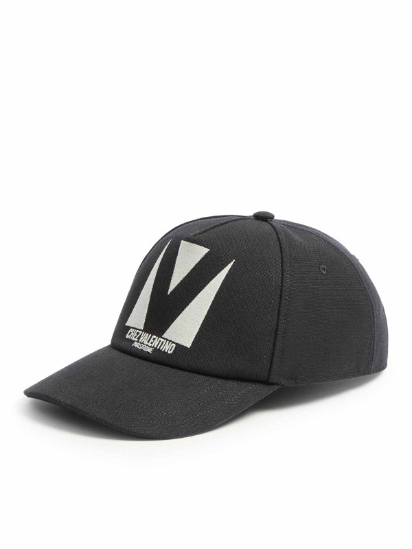 The Best Shops VALENTINO GARAVANI: hats & caps - Chez Valentino Cotton Baseball Cap