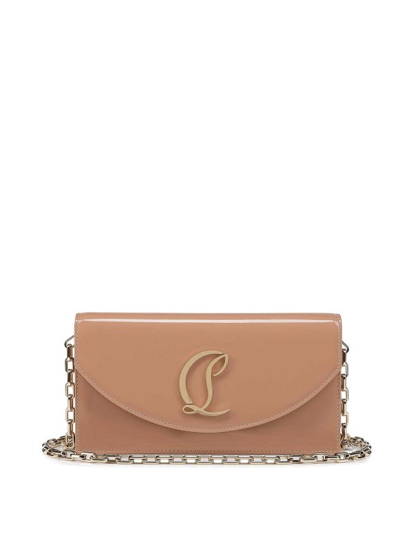 CHRISTIAN LOUBOUTIN: totes bags - Loubi54 Patent Leather Bag