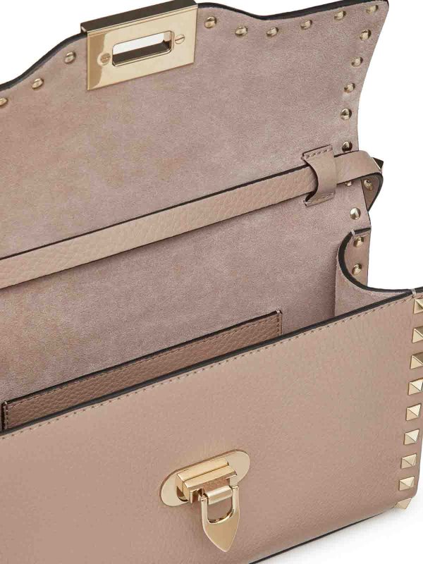 The Best Shops VALENTINO GARAVANI: クロスボディバッグ - ヌードカラー