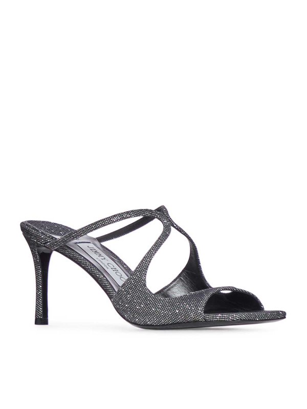 JIMMY CHOO: sandals online - Anise 75Mm Sandals With Glitter