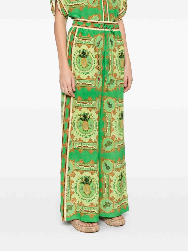 The Best Shops ALEMAIS: Pantalons casual - Pantalons Décontractés - Vert