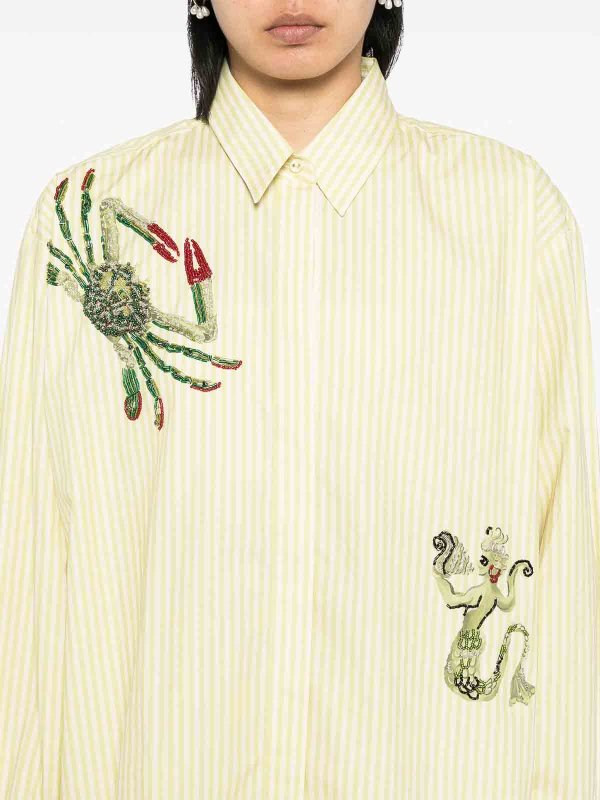 ALEMAIS buy online Seb Embellished Shirt