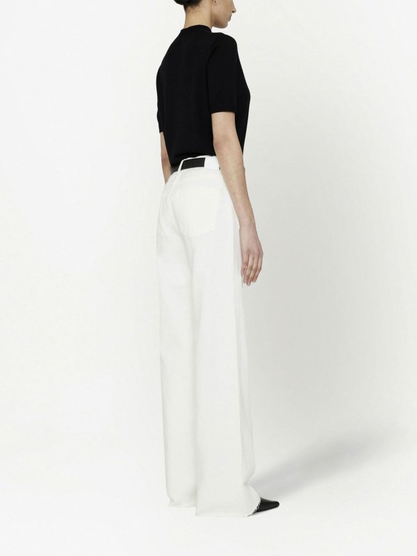 The Best Shops ANINE BING: Bootcut - Bootcut Jeans - Weiß