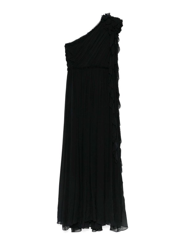 ULLA JOHNSON: ニーレングスドレス online - 膝丈ドレス - 黒