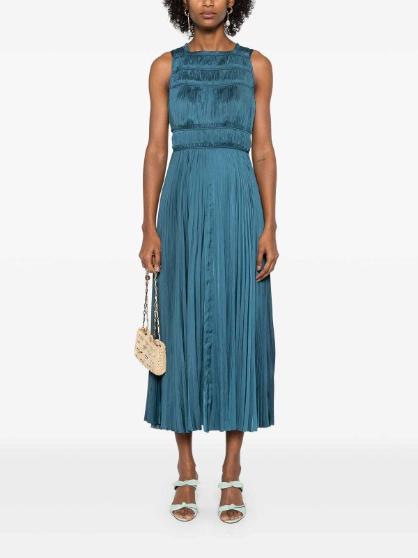 ULLA JOHNSON: knee length dresses online - Elle Dress