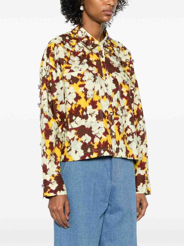 The Best Shops ULLA JOHNSON: Blusen - Bluse - Braun