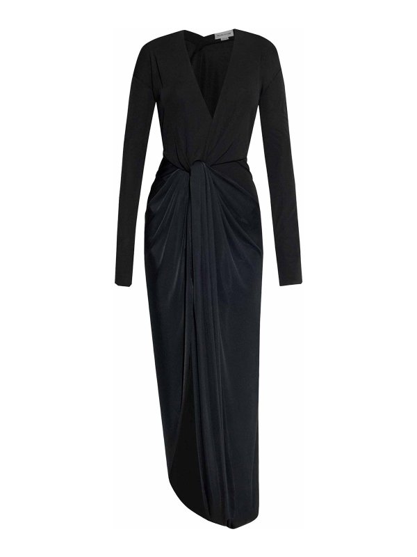VICTORIA BECKHAM: Vestidos largos - Vestido Largo - Negro