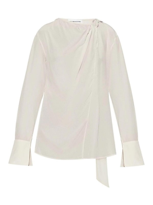 VICTORIA BECKHAM: Tops & Tank tops - Twist Detail Scarf Top
