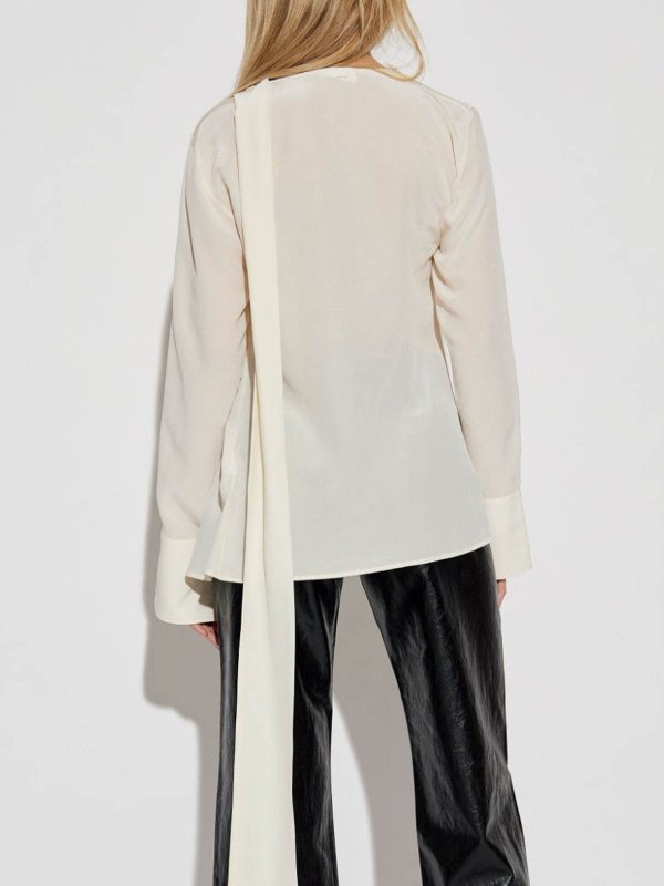 Twist Detail Scarf Top shop online: VICTORIA BECKHAM