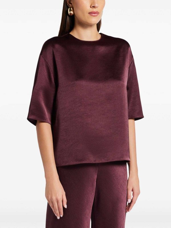 The Best Shops VINCE: bluse - Blusa Mm In Raso