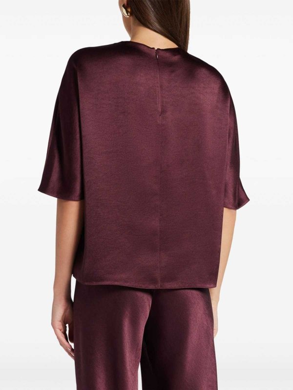 Blusa Mm In Raso shop online: VINCE