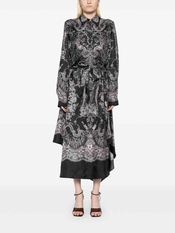 ZIMMERMANN: abiti al ginocchio online - Vestito midi a camicia schiacciata