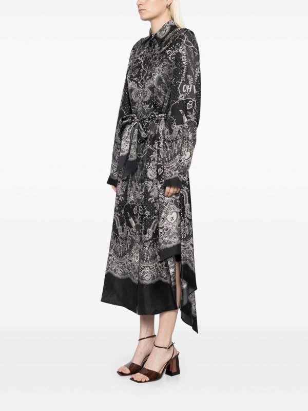 The Best Shops ZIMMERMANN: abiti al ginocchio - Vestito midi a camicia schiacciata