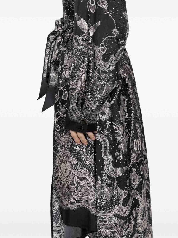 ZIMMERMANN buy online Vestito midi a camicia schiacciata