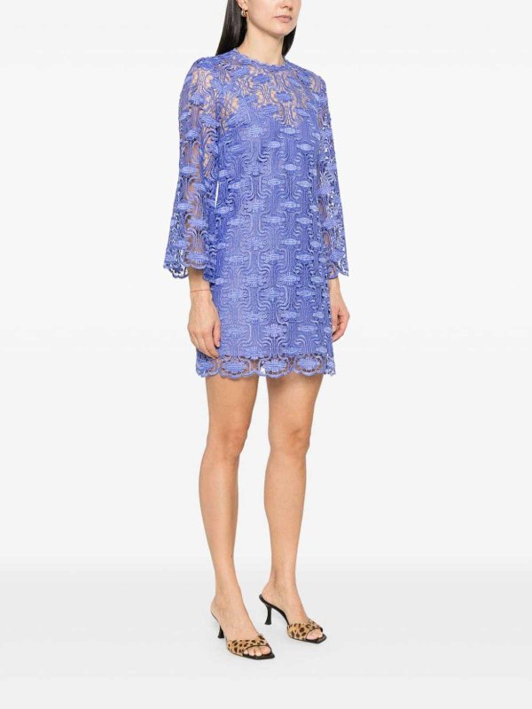 The Best Shops ZIMMERMANN: knee length dresses - Maxine Lace Tunic Dress