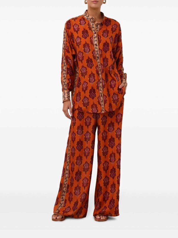 ZIMMERMANN: Pantalones casual online - Pantalón Casual - Naranja