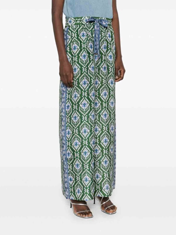 The Best Shops ZIMMERMANN: Pantalons casual - Pantalons Décontractés - Bleu