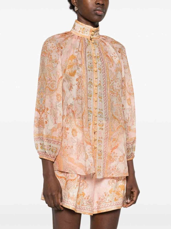 The Best Shops ZIMMERMANN: blouses - Acacia Billow Blouse