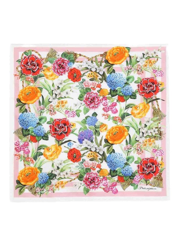 DOLCE & GABBANA: ストール＆ショール - ストール/ショール - 白