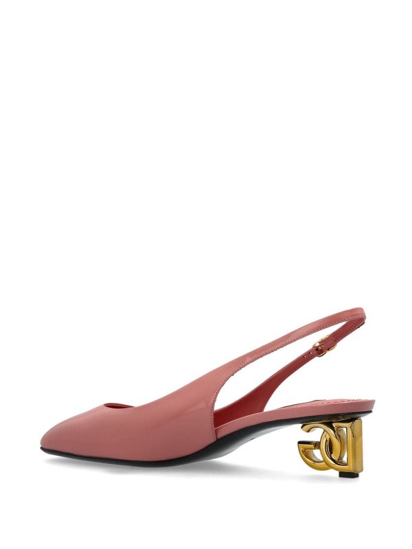 The Best Shops DOLCE & GABBANA: court shoes - Shiny Calfskin Slingback