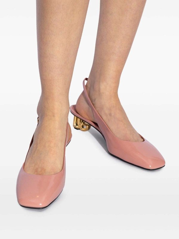 The Best Shops DOLCE & GABBANA: Shiny Calfskin Slingback