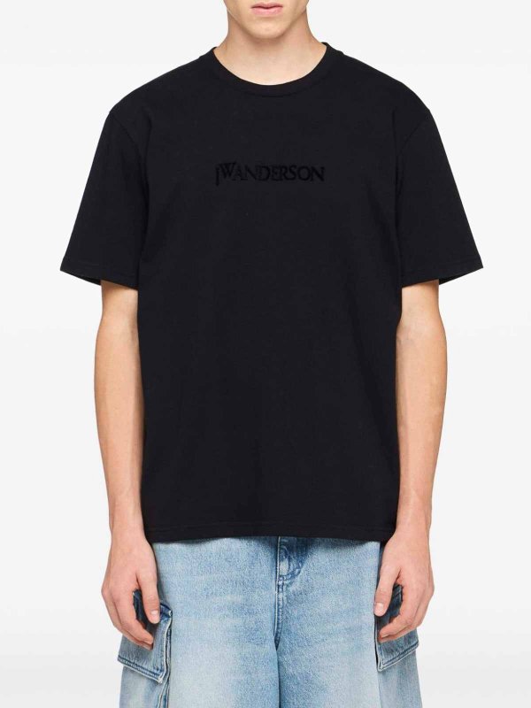Logo-Embroidered T-Shirt shop online: J.W. ANDERSON