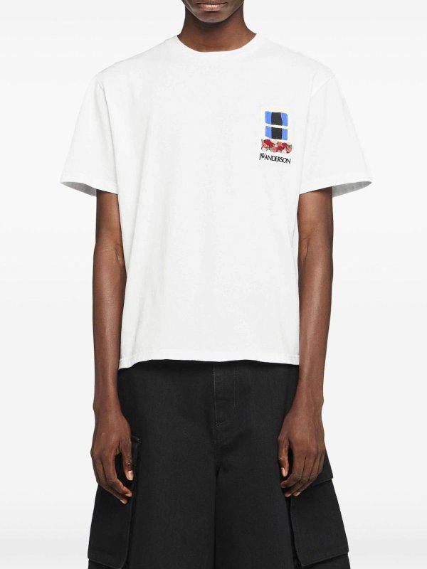 The Best Shops J.W. ANDERSON: Tシャツ - Tシャツ - 白