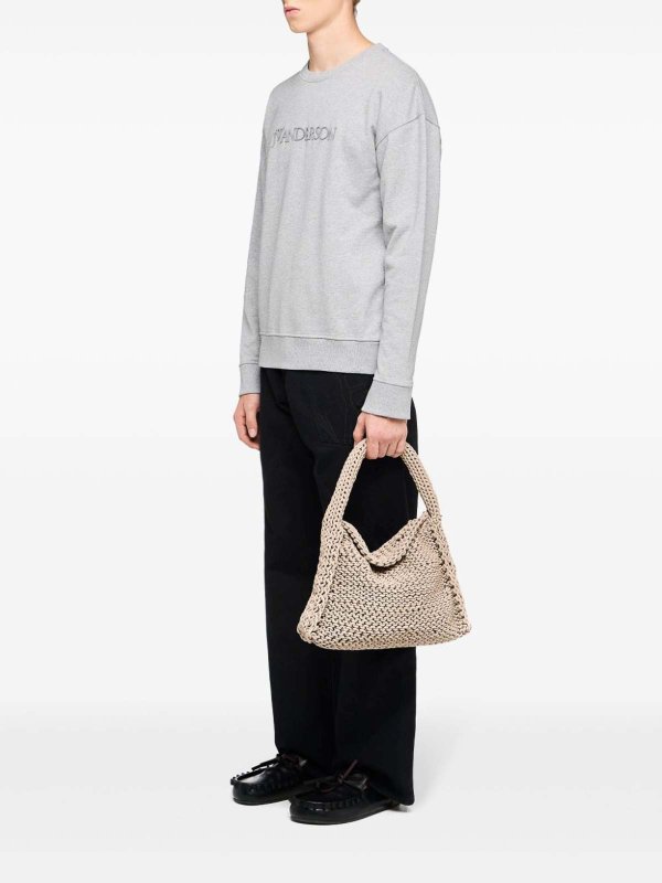 The Best Shops J.W. ANDERSON: スウェット＆セーター - スウェットシャツ/セーター - グレー