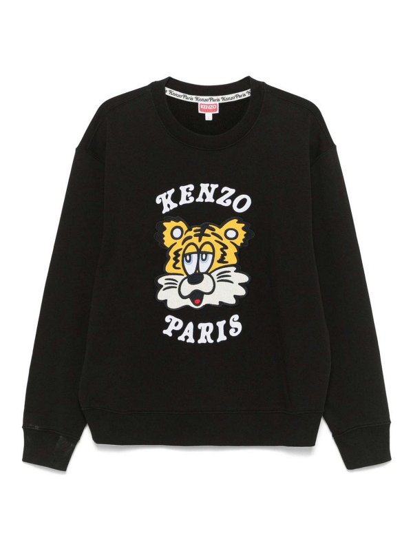 KENZO: Sweatshirts & Sweaters - Embroidered-Logo Sweatshirt