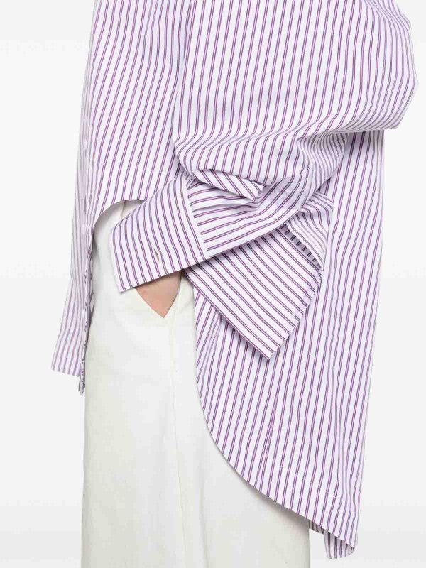 The Attico: shirts online - Striped Shirt